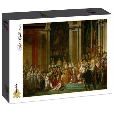 Puzzle Grafika-F-30312 Jacques-Louis David: Die Krönung Napoleons I, 1805-1807