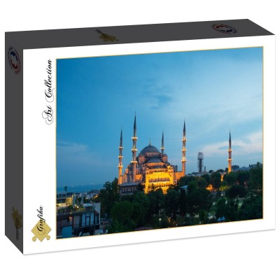 Puzzle Grafika-F-30318 Blaue Moschee, Türkei