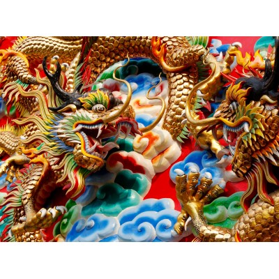 Puzzle Grafika-F-30395 Temple - Thailande 