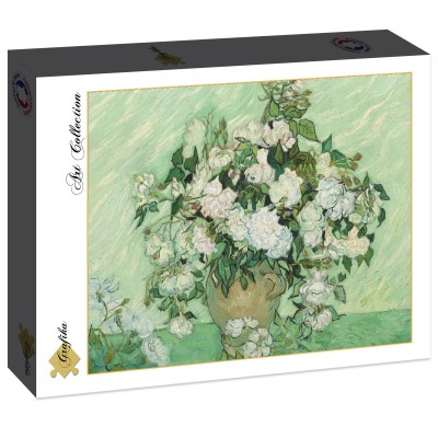 Puzzle Grafika-F-30419 Vincent Van Gogh - Roses, 1890