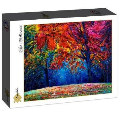 Puzzle Grafika-F-30423 Herbstwald