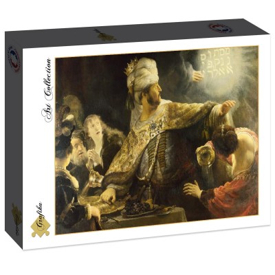Puzzle Grafika-F-30475 Rembrandt - Belsazar, 1636-1638