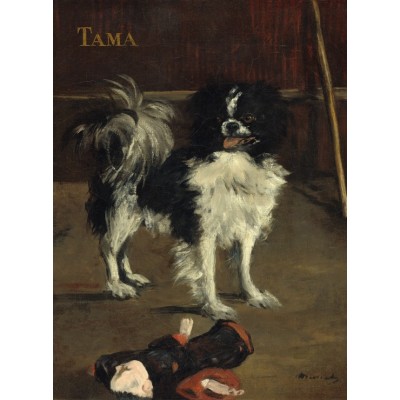 Puzzle Grafika-F-30478 Edouard Manet: Tama: The Japanese Dog, 1875