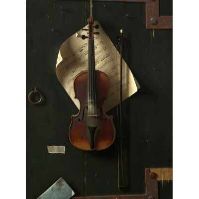 Puzzle Grafika-F-30486 William Michael Harnett: The Old Violin, 1886