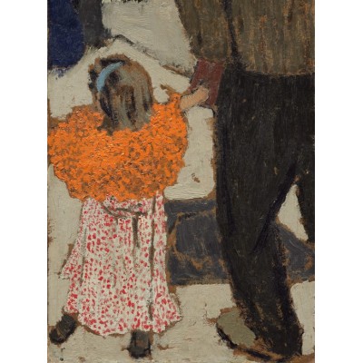 Puzzle Grafika-F-30497 Edouard Vuillard : Enfant portant un foulard rouge, 1891