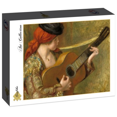 Puzzle Grafika-F-30516 Auguste Renoir: Young Spanish Woman with a Guitar, 1898