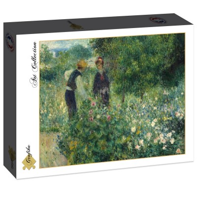 Puzzle Grafika-F-30525 Auguste Renoir: Picking Flowers, 1875