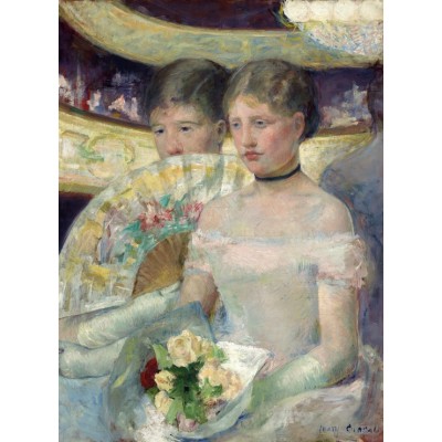 Puzzle Grafika-F-30538 Mary Cassatt: The Loge, 1882