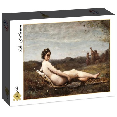 Puzzle Grafika-F-30547 Jean-Baptiste-Camille Corot: Repose, 1860