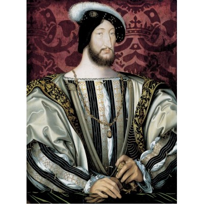 Puzzle Grafika-F-30549 Jean Clouet : François Ier's Portrait, King of France, 1530