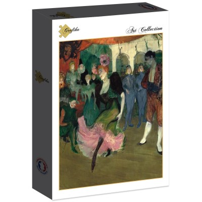 Puzzle Grafika-F-30557 Henri de Toulouse-Lautrec: Marcelle Lender Dancing the Bolero in