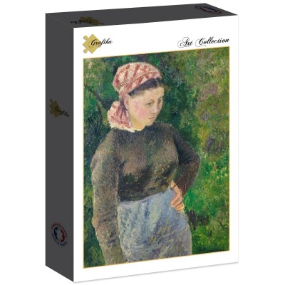 Puzzle Grafika-F-30567 Camille Pissarro: Peasant Woman, 1880
