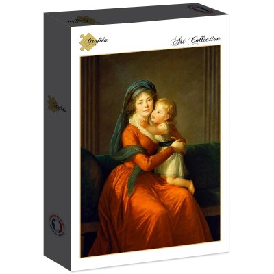 Puzzle Grafika-F-30616 Louise-Élisabeth Vigee le Brun : Princesse Alexandra Golitsyna et son fils Piotr, 1794