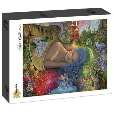 Puzzle Grafika-F-30619 Josephine Wall - Dreaming in Color