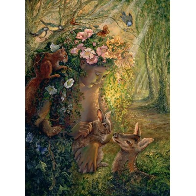 Puzzle Grafika-F-30671 Josephine Wall - The Wood Nymph