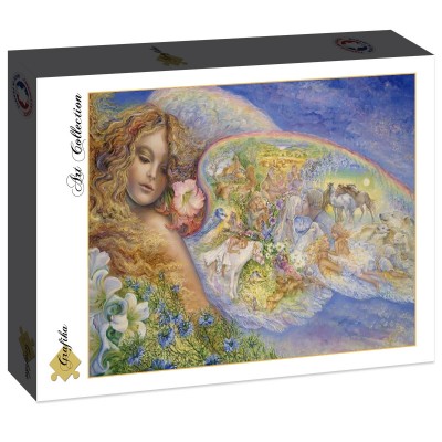 Puzzle Grafika-F-30672 Josephine Wall - Wings of Love