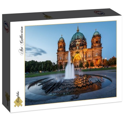 Puzzle Grafika-F-30701 Deutschland Edition - Berliner Dom by Night