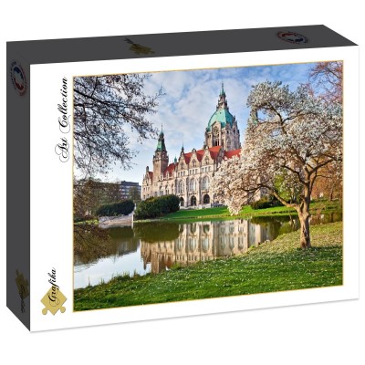 Puzzle Grafika-F-30713 Deutschland Edition - Neues Rathaus von Hannover