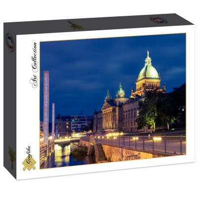 Puzzle Grafika-F-30720 Deutschland Edition - Bundesverwaltungsgericht, Leipzig