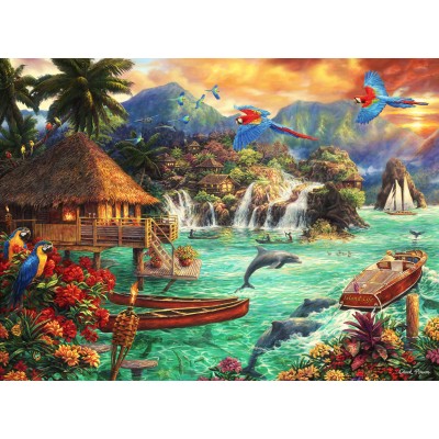 Puzzle Grafika-F-30756 Chuck Pinson - Island Life