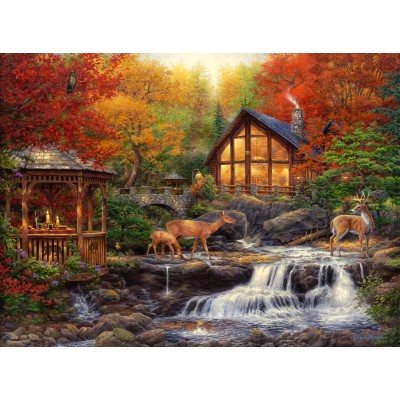 Puzzle Grafika-F-30762 Chuck Pinson - The Colors of Life