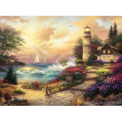 Puzzle Grafika-F-30773 Chuck Pinson - Seaside Dreams