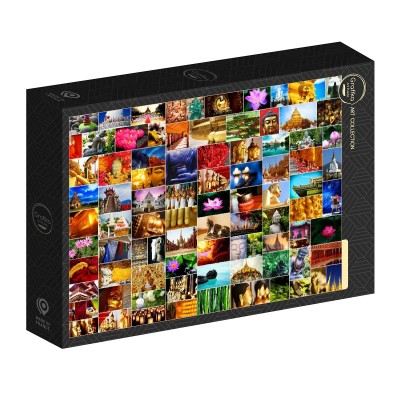 Puzzle Grafika-F-32248 Collage - Zen