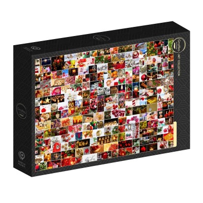 Puzzle Grafika-F-32252 Collage - Weihnachten