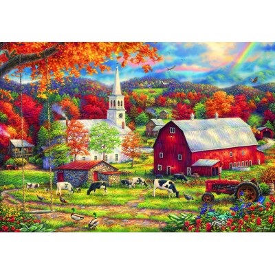 Puzzle Grafika-F-32341 Chuck Pinson - Country Blessings