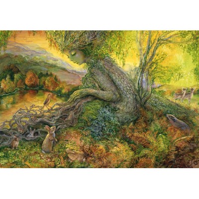 Puzzle Grafika-F-32395 Josephine Wall - Autumn Serenade