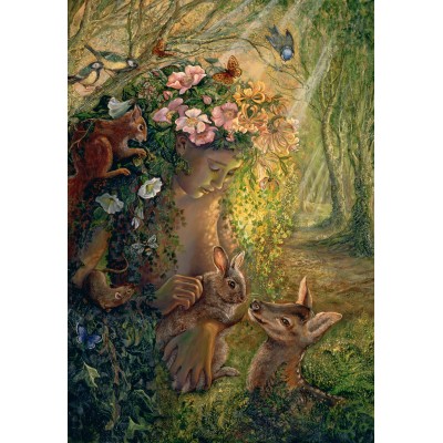 Puzzle Grafika-F-32401 Josephine Wall - The Wood Nymph