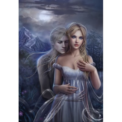 Puzzle Grafika-F-32456 Till Death do us Part