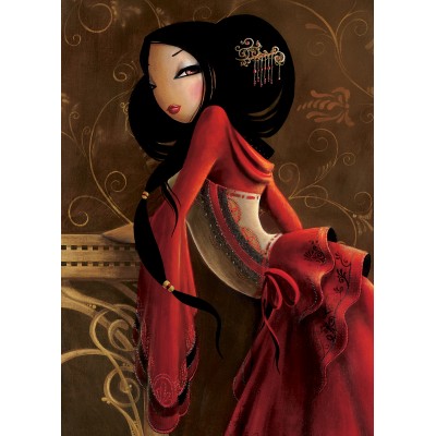 Puzzle Grafika-F-32581 Misstigri - Madame