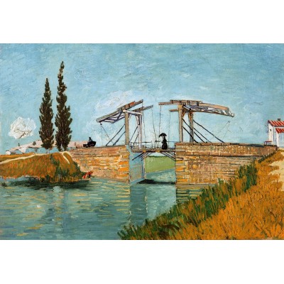 Puzzle Grafika-F-32742 Van Gogh Vincent - Pont de Langlois en Arles, 1888