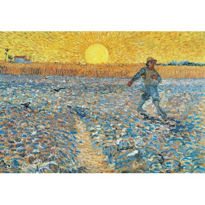 Puzzle Grafika-F-32749 Van Gogh Vincent - Le Semeur, 1888