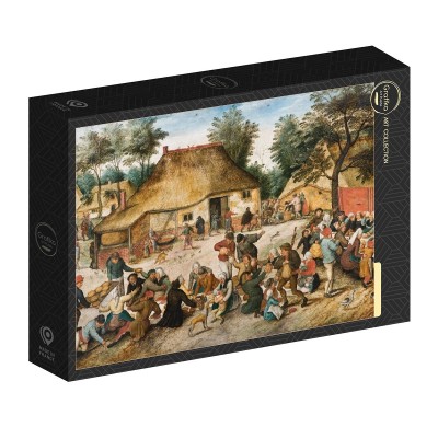 Puzzle Grafika-F-32758 Brueghel - Le Repas de Noce, 1568