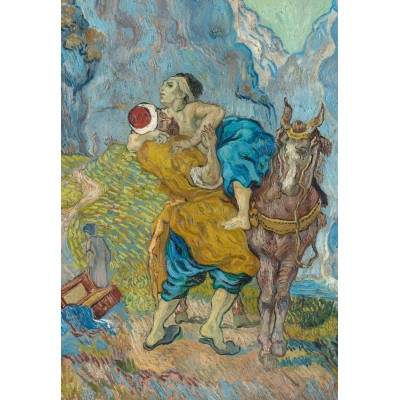 Puzzle Grafika-F-32765 Van Gogh - The good Samaritan (after Delacroix)