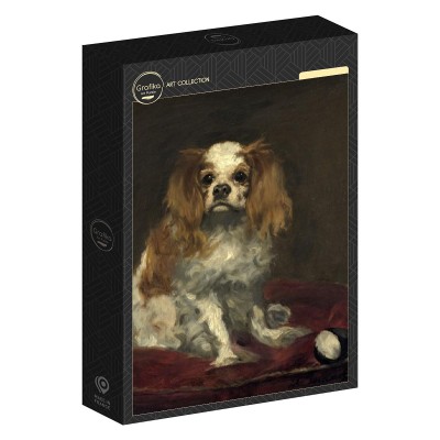 Puzzle Grafika-F-32811 Edouard Manet: A King Charles Spaniel, 1866