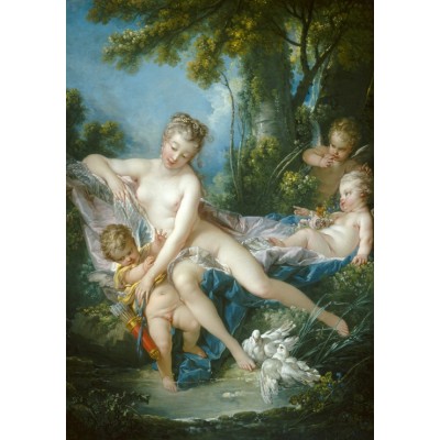 Puzzle Grafika-F-32826 François Boucher: The Bath of Venus, 1751