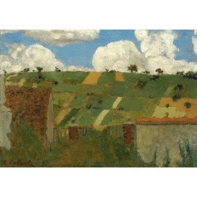 Puzzle Grafika-F-32848 Edouard Vuillard: Landscape of the Ile-de-France, 1894