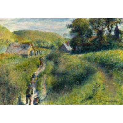 Puzzle Grafika-F-32873 Auguste Renoir : Les Vendangeurs, 1879