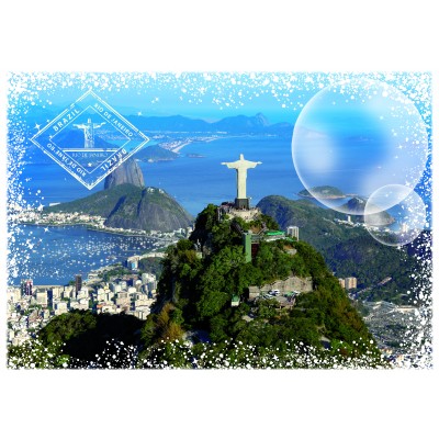 Puzzle Grafika-F-33013 Travel around the World - Brasilien