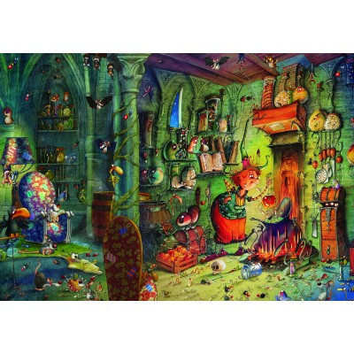 Puzzle Grafika-F-33191 François Ruyer - Dans la Cuisine!