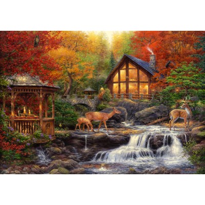 Puzzle Grafika-F-33209 Chuck Pinson - The Colors of Life