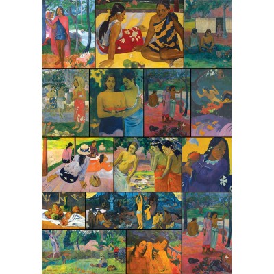 Puzzle Grafika-F-33341 Paul Gauguin - Collage