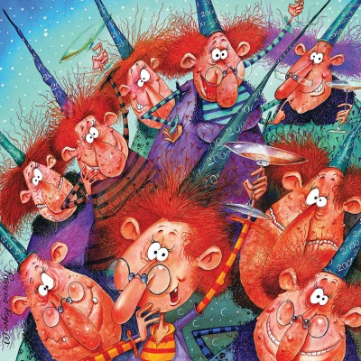 Puzzle Grafika-F-33367 François Ruyer - Witches