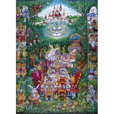 Puzzle Grafika-F-33396 The Tea Party
