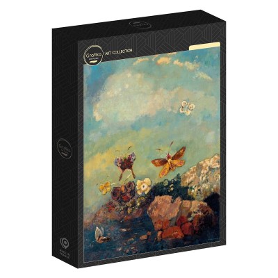 Puzzle Grafika-F-33407 Odilon Redon - Schmetterlinge, 1910