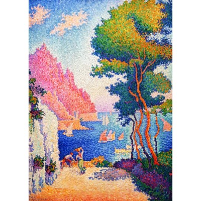 Puzzle Grafika-F-33426 Paul Signac - Capo di Noli, 1898