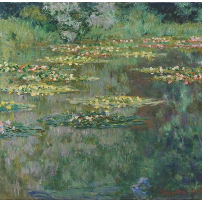 Puzzle Grafika-F-33444 Claude Monet : Le Bassin aux Nymphéas